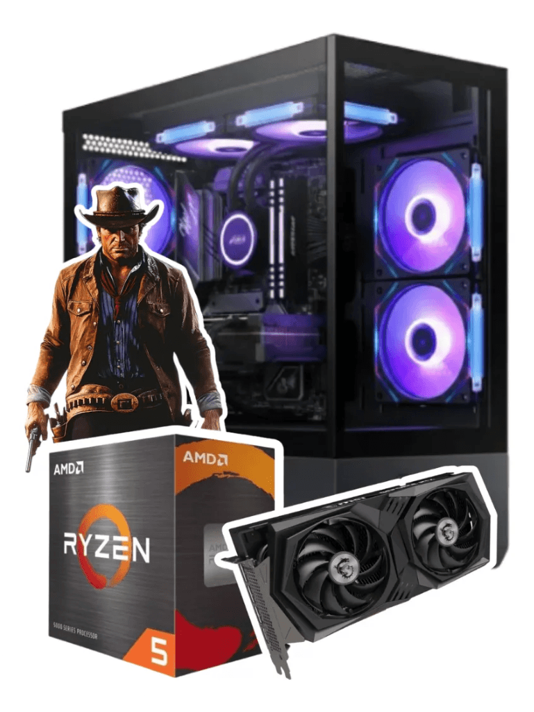 PC BALUM v1 Gamer — Ryzen 7 + RTX 4060